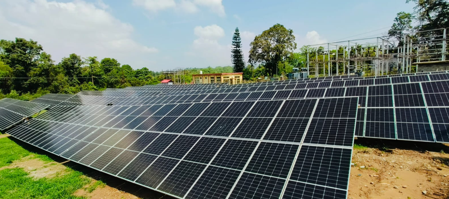 Commercial Solar Plant EPC Project by All Green India in HP
